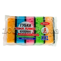 Губки кухонні «Піна Плюс» XXL 5шт