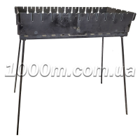 Мангал-валіза розбірний «Вогник» на 12 шампурів