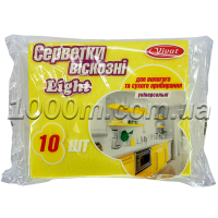 Серветки віскозні 10шт